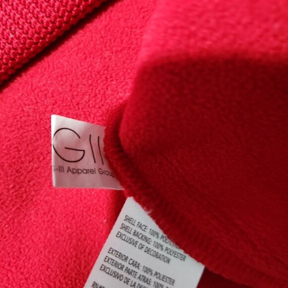 San Fransisco 49ers Coat Sweater Jacket Men's Size LG Full Zip Up with Pockets - Picture 14 of 15